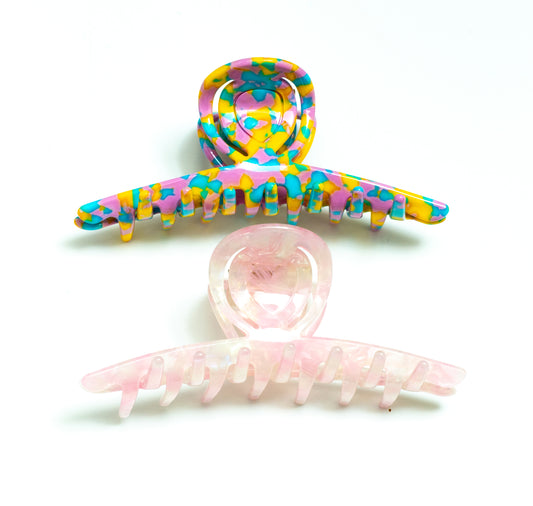 Bubblegum Skies Hair Claw (Sold Individually or as a Set)